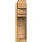 Ekena Millwork Merced Block Rough Sawn Outlooker, Western Red Cedar, 6"W x 18"D x 22"H OUT06X18X22MRC05RWR - alternate 3